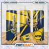 Michigan NCAA Tumbler Design PNG for Fans and Collectors