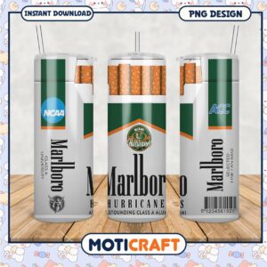 Miami Hurricanes Tumbler PNG Design for Fans and Collectors