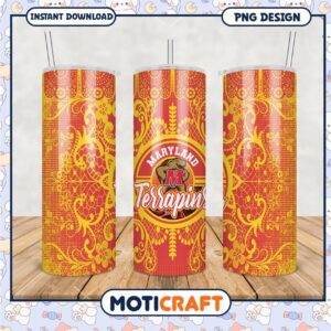 Maryland Terrapins Tumbler PNG Design for Fans and Gifts