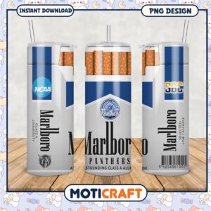 Marlboro Panthers Tumbler PNG for Georgia State Fans
