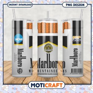 Marlboro Mountaineers Tumbler PNG for Unique Designs