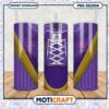 LSU Tigers Inspired Purple Tumbler PNG Design Download