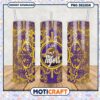 LSU Tigers Floral Design Tumbler PNG for Fans and Gifts