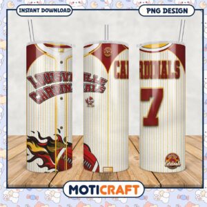 Louisville Cardinals Tumbler PNG Design for Sports Fans