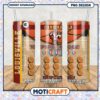 Louisville Cardinals Basketball Tumbler PNG Design Template