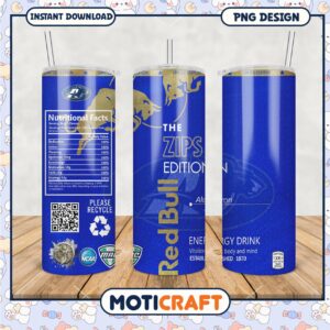 Limited Edition Zips Tumbler PNG for Akron Fans and Collectors