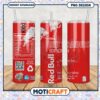Limited Edition Red Raiders Energy Drink Tumbler PNG Design