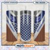 Kentucky Wildcats Tumbler Design Checkerboard PNG File