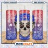 Kansas Jayhawks Skull Tumbler Design for Fans and Collectors