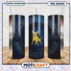 Johnson C Smith Golden Bulls Tumbler PNG Design Image