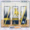 Johnson C Smith Golden Bulls Tumbler PNG Design Template