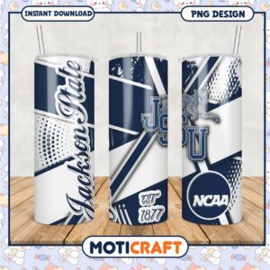 Jackson State University Tumbler Design PNG File Download