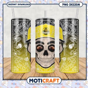 Iowa Hawkeyes Skull Tumbler Design for Fans and Collectors