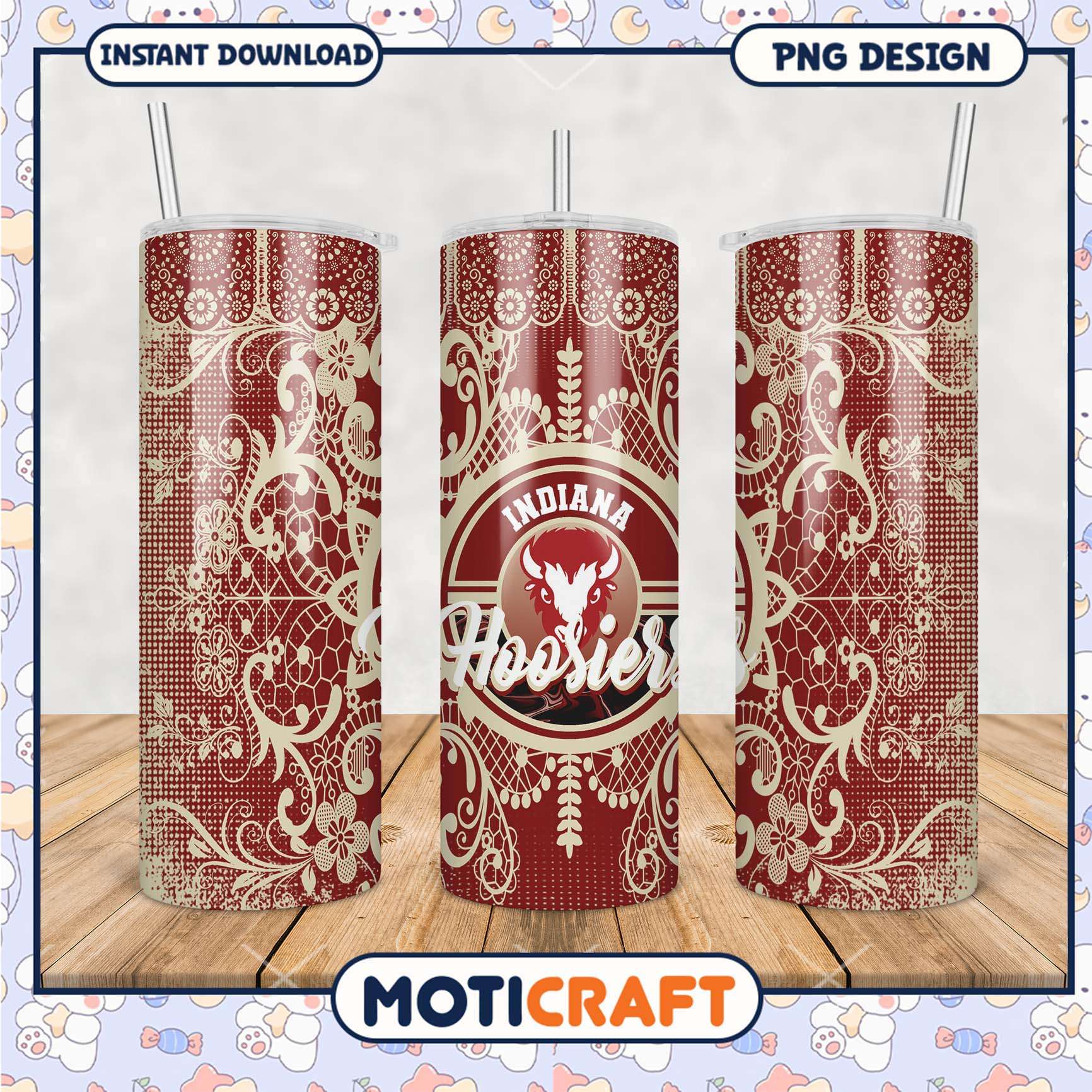 Inspirational Indiana Hoosiers Tumbler Design PNG Format Inspirational Indiana Hoosiers Tumbler Design PNG Format