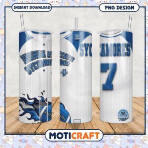 Indiana State Sycamores Tumbler Design for Fans and Gifts