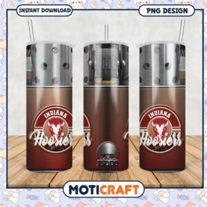 Indiana Hoosiers Tumbler PNG Design for Sports Fans