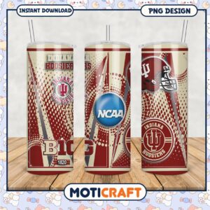 Indiana Hoosiers NCAA Tumblers Team Spirit Merchandise PNG