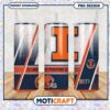 Illinois Fighting Illini Tumbler PNG Design for Fans