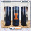 Illinois Fighting Illini Tumbler Design PNG Format Image