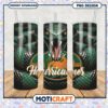 Hurricane Inspired Green Snake Design Tumbler PNG Image