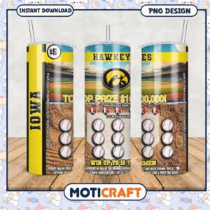 Hawkeyes Tumbler Design Win Up to 100000 Iowa Lottery PNG