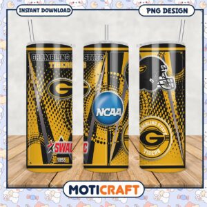 Grambling State Tigers NCAA Tumbler PNG Graphic Design