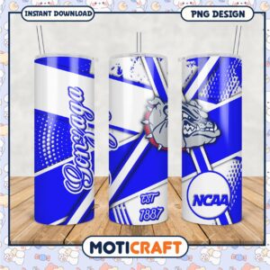 Gonzaga Bulldogs Tumbler PNG for NCAA Fans and Gifts