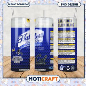 Golden Bears Haters Be Gone Tumbler PNG Design Download