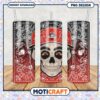 Georgia Bulldogs Skull Tumbler PNG for Unique Designs