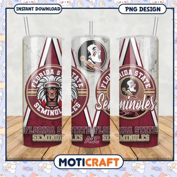 Florida State Seminoles Tumblers Stylish Fan Merchandise PNG