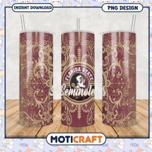 Florida State Seminoles Tumbler PNG Design for Fans