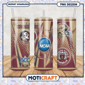 Florida State Seminoles NCAA Tumbler PNG Design for Fans
