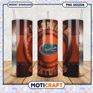 Florida Gators Tumbler PNG Design for Fans and Collectors