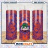 Florida Gators Tumbler PNG Colorful Sports Design Print