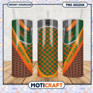 Florida A and M Rattlers Tumbler Design PNG Downloadable File