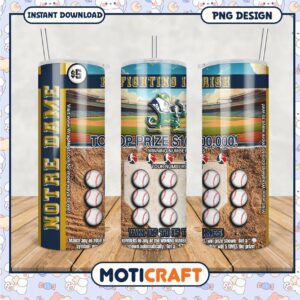 Fighting Irish Tumbler PNG for Notre Dame Fans and Collectors