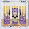 East Carolina Pirates Skull Tumbler Design PNG Image