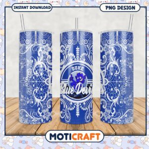 Duke Blue Devils Tumbler PNG Design for Fans and Collectors