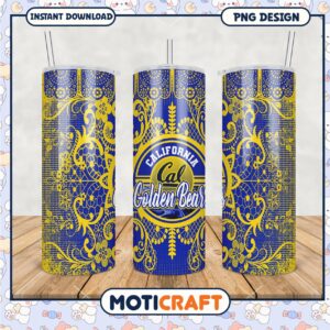 California Golden Bears Tumbler PNG Design for Fans California Golden Bears Tumbler PNG Design for Fans