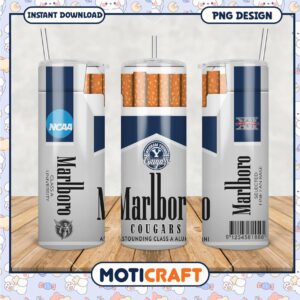 Brigham Young Cougars Tumbler PNG Design for Fans