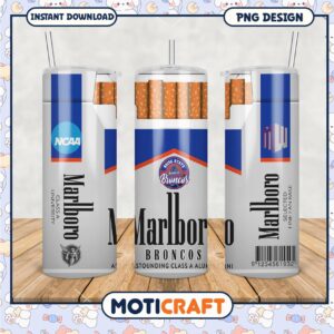 Boise State Broncos Tumbler PNG Design for Fans