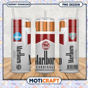 Ball State Cardinals Tumbler PNG Design for Fans