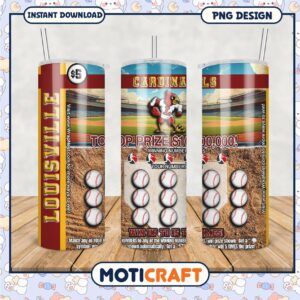 Louisville Cardinals Tumbler Design for Game Day Fun Louisville Cardinals Tumbler Design for Game Day Fun