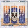 Lincoln Lions Skull Tumbler Design for Football Fans PNG