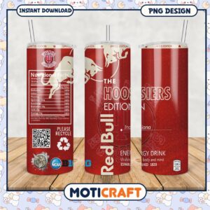 Limited Edition Hoosiers Tumbler PNG for Indiana Fans