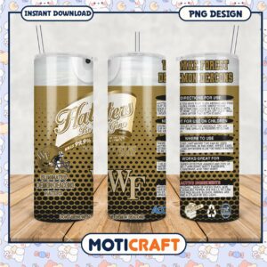 Haters Be Gone Tumbler Design for Wake Forest Fans Haters Be Gone Tumbler Design for Wake Forest Fans