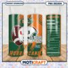 Miami Hurricanes Fan Tumbler PNG Design for Gamers