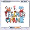 Teacher PNG Dr Seuss Design