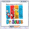Stand Out with Dr Seuss Colorful Quote Art PNG Design