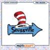 Seussville PNG Cat in the Hat Sign